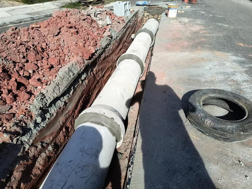 Obra de pavimentação asfáltica concluída com sucesso
